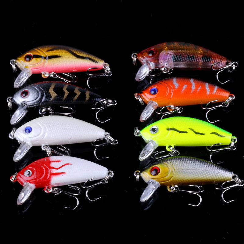 56PCS Fishing Set Lure Bait Fake Bait Fishing Gear Fake Bait