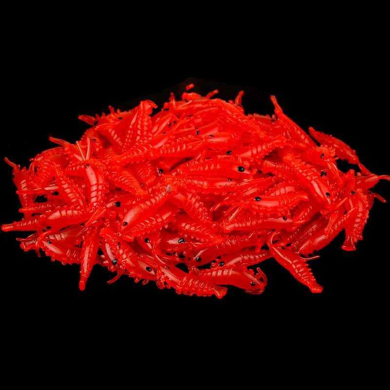 Fish Bait Millet Shrimp Bionic Luminous Shrimp Simulation