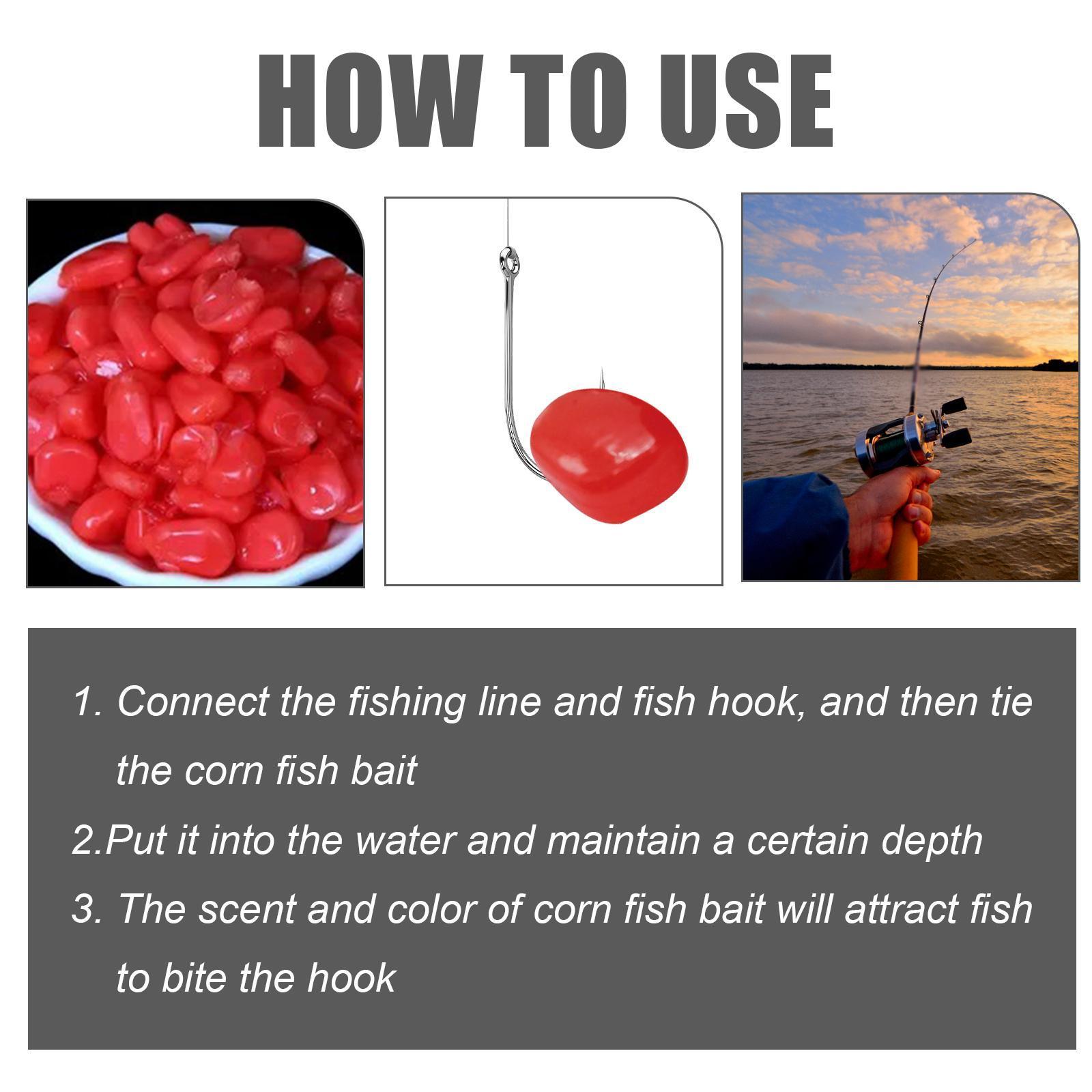Yebang Corn Fish Bait, Portable Fish Bait For Reservoir Fishing